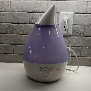 Crane Purple Ultrasonic Cool Mist Humidifier